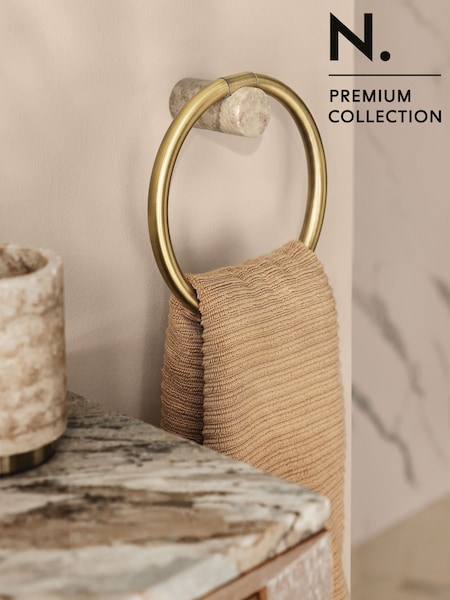 Gold Marble Gold Marble N. Premium Large Towel Rail Ring (E08310) | €29