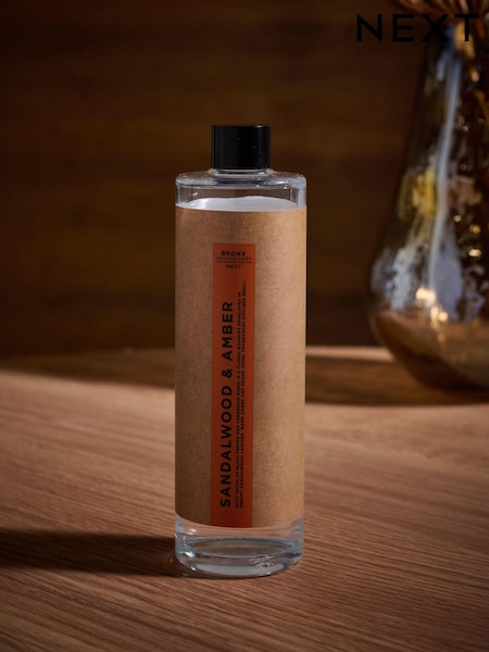 Bronx Sandalwood and Amber 200ml Fragranced Reed Diffuser Refill (E08349) | €15.50
