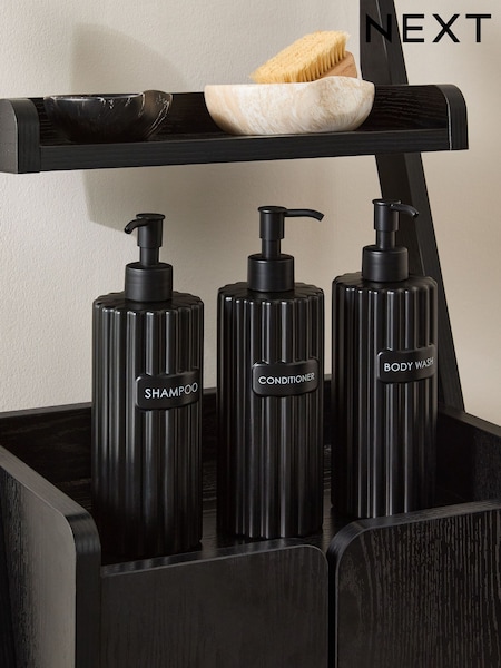 Set of 3 Black Reusable (E08464) | €18