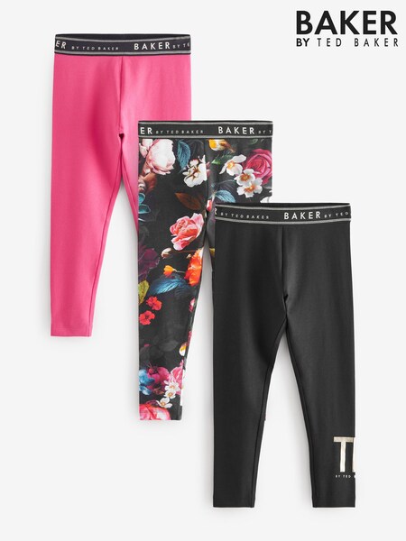 Rojo - Baker by Ted Baker Leggings 3 Pack (E08507) | 33 € - 41 €