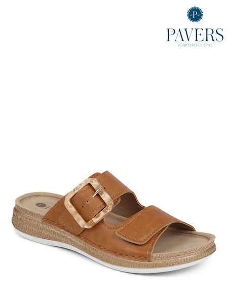Pavers Ladies Casual Mules (E08584) | €33