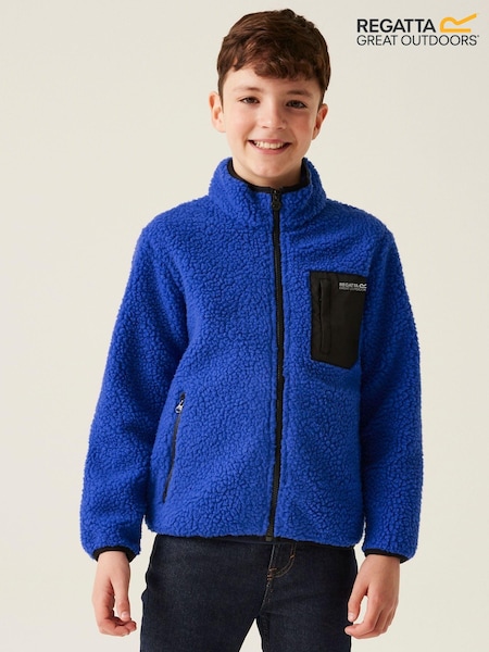 Bleumarin albastru - Fleece Regatta Roșu Junior Frankie Full Zip (E08638) | 104 LEI