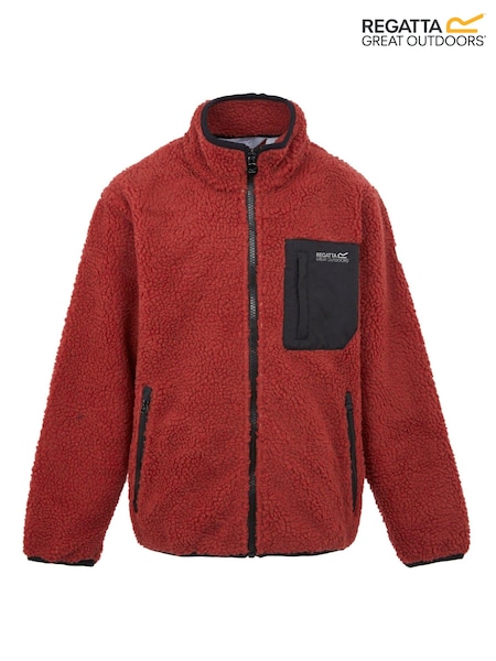 Roșu - Fleece Regatta Roșu Junior Frankie Full Zip (E08641) | 104 LEI