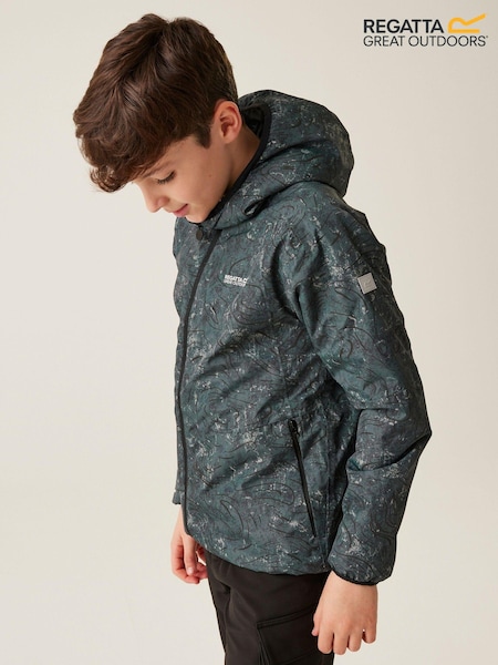 Regatta Grey Kids Volcanics Reflective VIII Jacket (E08651) | €56