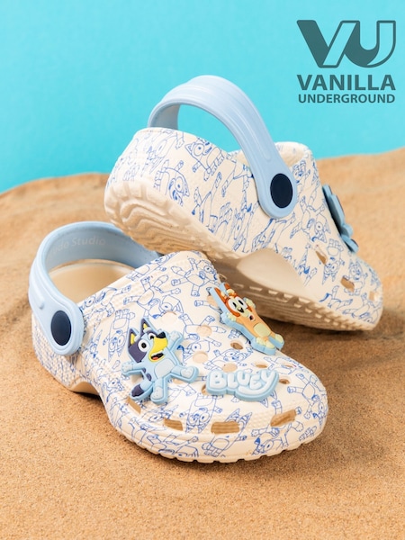 Vanilla Underground Blue Kids Bluey Clogs (E08769) | €24
