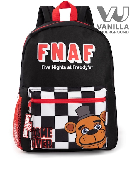 Vanilla Underground Black Five Nights at Freddys Backpack (E08782) | $55