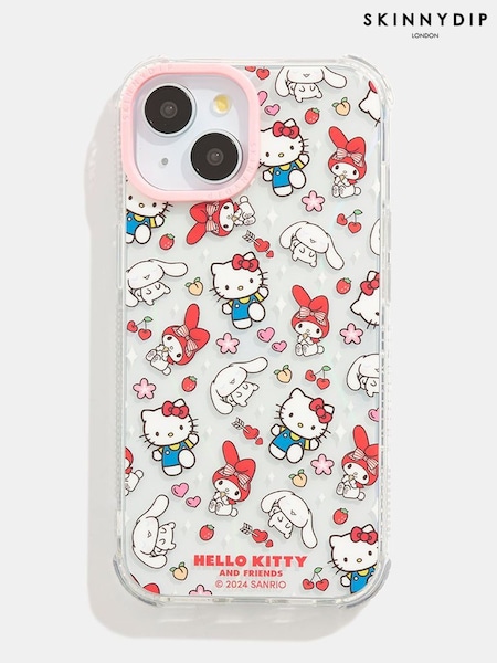 Hello Kitty e Friendsvermelhos - Skinnydip iPhone 13 Case (E08871) | R$ 235