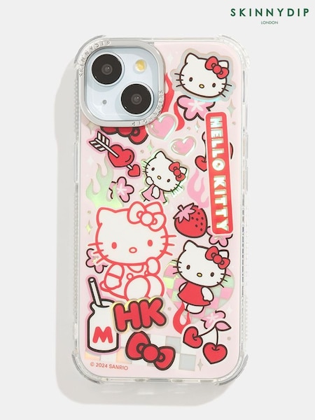 Skinnydip Hello Kitty x Skinnydip Holo Sticker iPhone 15 Plus Case (E08880) | €31