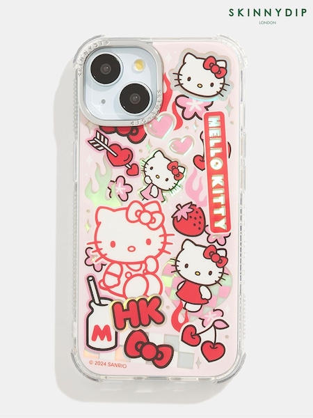 Skinnydip Hello Kitty x Holo Sticker iPhone 15 Pro Case (E08901) | €31