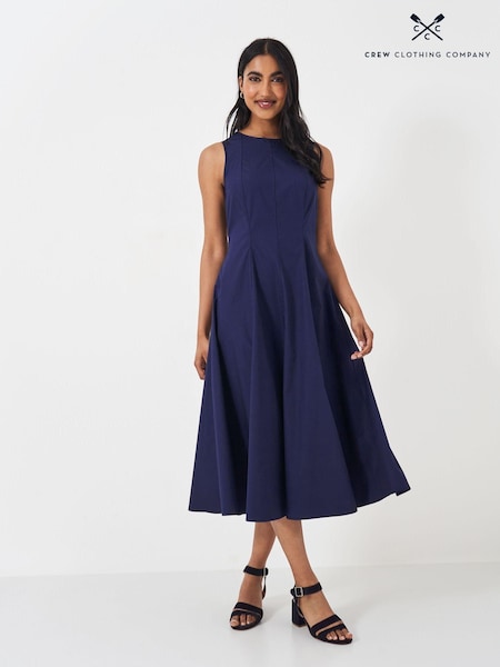 Crew Clothing Sleeveless Fit 100% Cotton Flare Dress (E08961) | 60 €