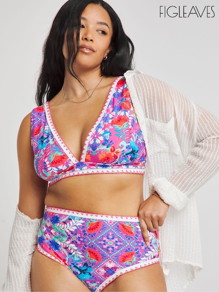 Figleaves Purple Frida Classic Bikini Bottoms (E09111) | €7