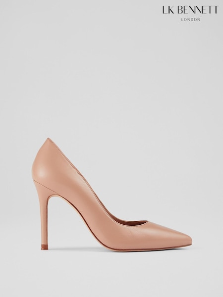 LK Bennett Fern Suede Pointed Toe Courts (E09367) | ‏1,159 د.إ.‏