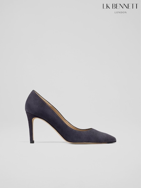 LK Bennett Floret Nappa Leather Pointed Toe Courts (E09368) | ‏1,159 د.إ.‏