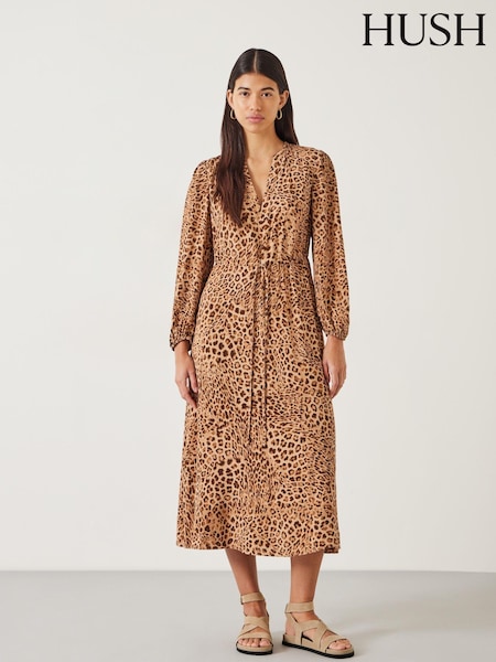 Hush Print Kiera Maxi Dress (E09371) | 413 LEI