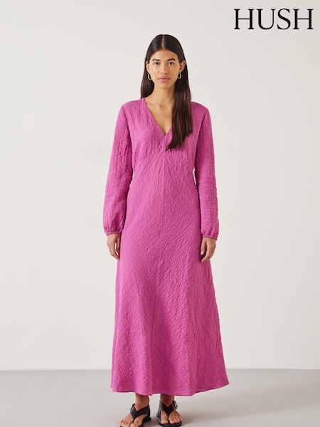 Hush Venus Volume Maxi Dress (E09408) | 426 LEI