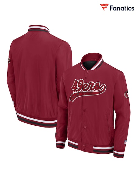 Fanatics Red San Francisco 49ers Sateen Jacket (E09653) | ₪402