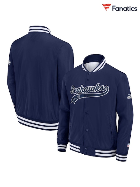 Fanatics Blue Seattle Seahawks Sateen Jacket (E09669) | €53