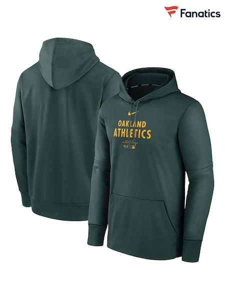 Fanatics Green Oakland Athletics Authentic Therma Fleece Hoodie (E09733) | kr1 029