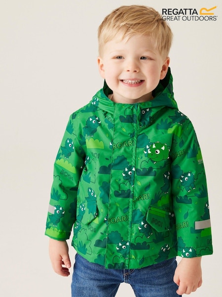 Regatta Green Animal Rainy Day Waterproof Jacket (E09854) | €23