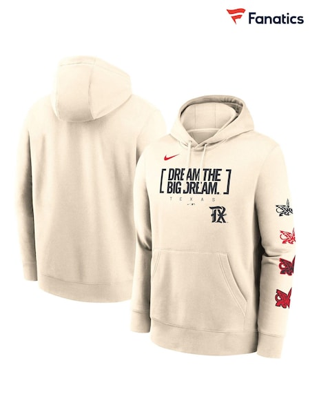 Fanatics Texas Rangers City Connect Club Fleece Cream Hoodie (E09928) | €115