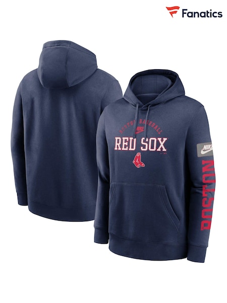 Fanatics Boston Red Sox Cooperstown Splitter Club Blue Hoodie (E09931) | kr1 106
