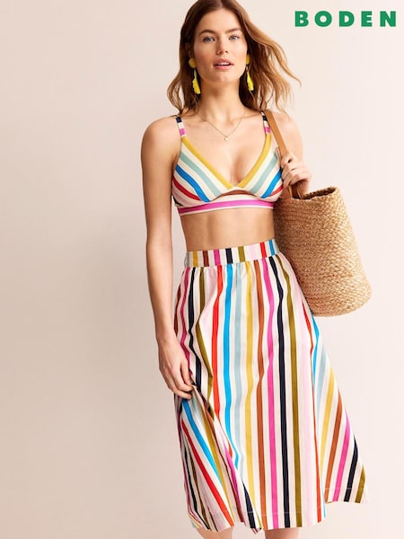 Boden Natural Arezzo V-Neck Bikini Top (E10113) | €30