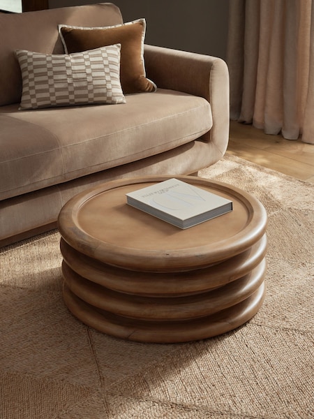 Natural N. Premium Donut Mango Wood Coffee Table (E10208) | €800