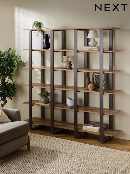 Dark Bronx and Black Wide Shelf (E10226) | €675