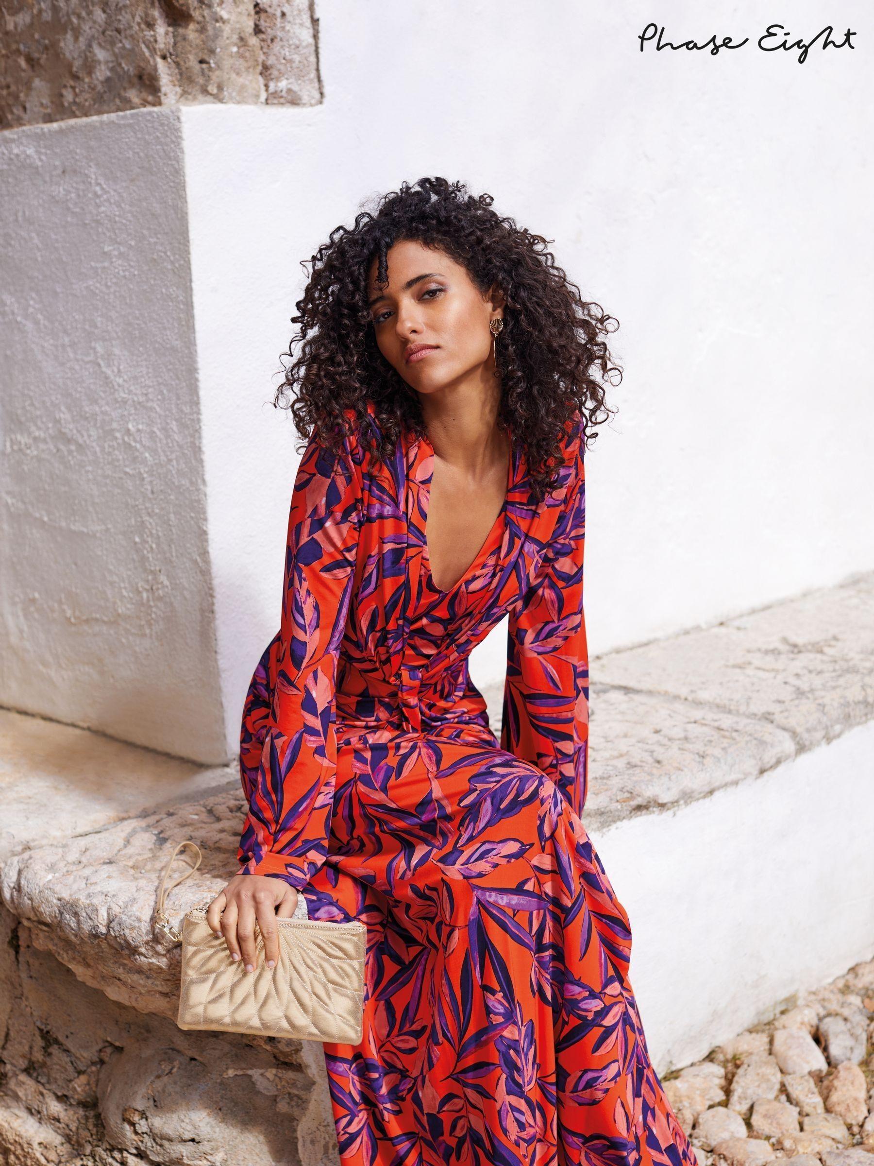 Long red summer dress hotsell
