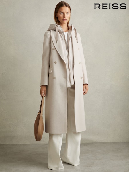 Reiss Farley Padded Hooded Gilet (E11039) | €301