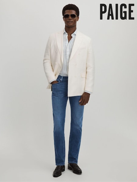 Corwin Sininen - Paige Straight Leg Jeans (E11043) | €378