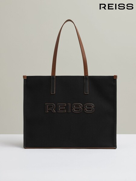 Schwarz - Reiss – Lola – Tragetasche aus Segeltuch mit Logo (E11071) | 150 €