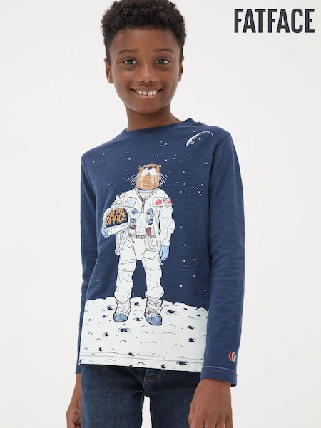 Navy Otto Space T-Shirt (E11242) | €10.50
