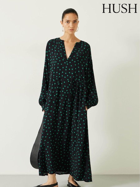 Hush Green Aimee Maxi Dress (E11289) | €35