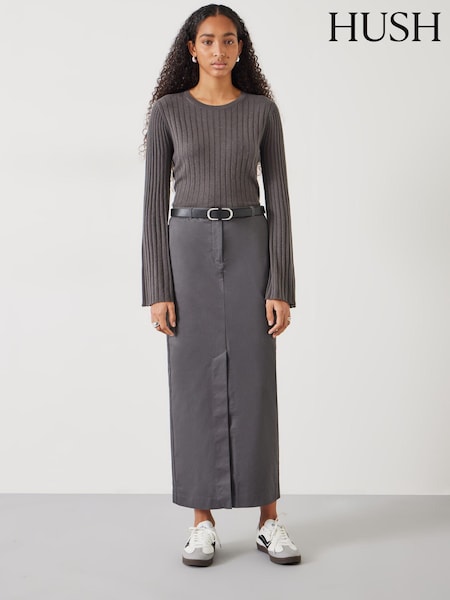 Hush Farrah Column Maxi Skirt (E11339) | 283 LEI