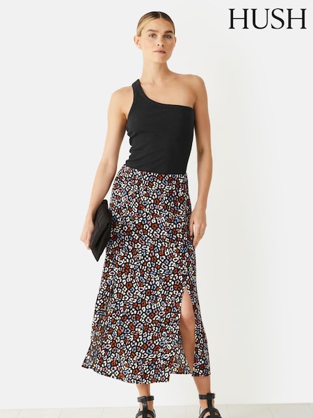 Hush Animal Print Kourtney Midi Skirt (E11379) | €43.50