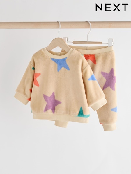 Bright Star Baby Fleece Top and Joggers Set (E11676) | AED66 - AED76