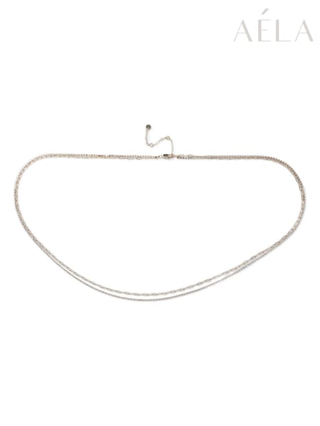 Aela Gold Tone Multirow Belly Chain (E11689) | €24