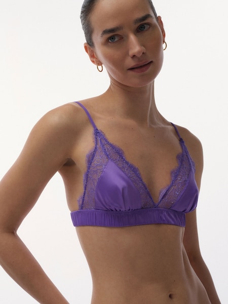 Love Stories Purple Lace Lace Bralette (E11828) | €49