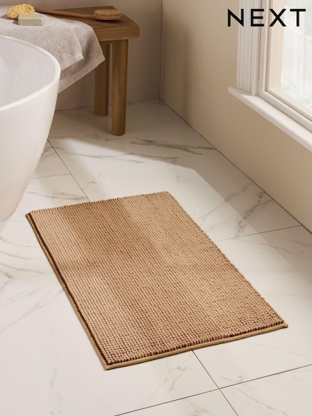 Natural Caramel Bobble Bath Mat (E11930) | €13