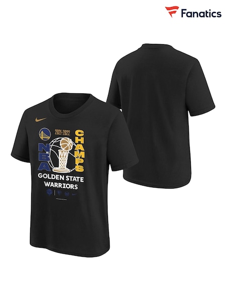 Fanatics Youth Gold State Warriors NBA Finals 2022 Locker Room 100% Cotton T-Shirt (E12006) | €25