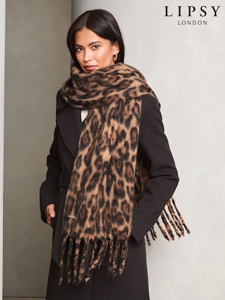 Lipsy Super Soft Brushed Oversized Scarf (E12037) | kr231