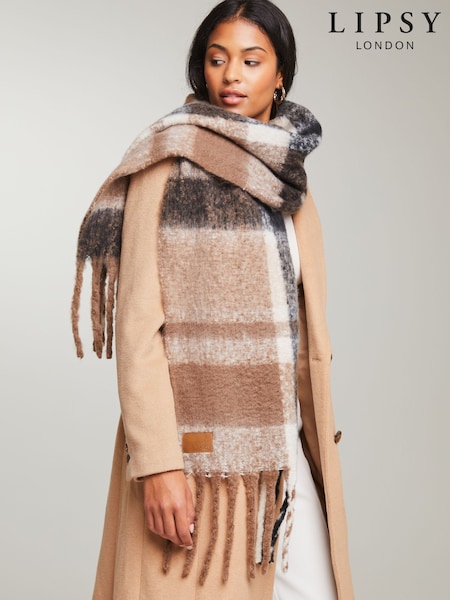 Lipsy Super Soft Brushed Oversized Scarf (E12041) | €15