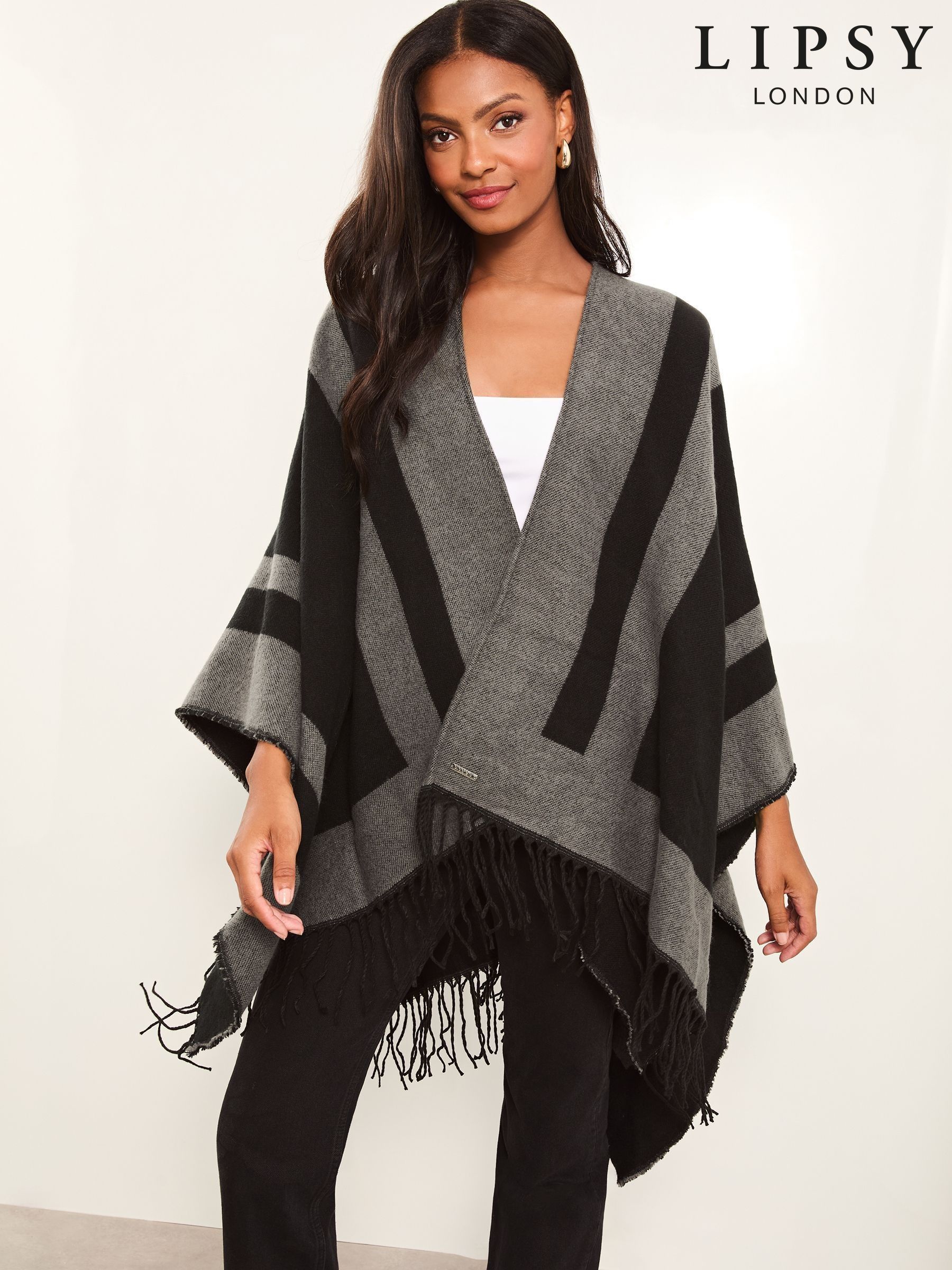 Women s Ponchos Cashmere Wool Ponchos Next