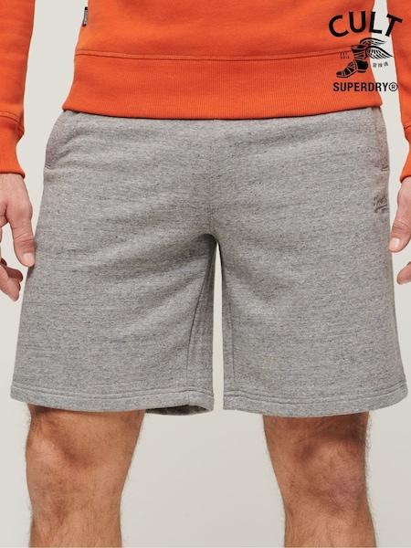 Gris - Superdry Essential Logo Jersey Shorts (E12148) | 58 €