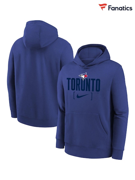 Fanatics Blue Toronto Jays Club Fleece Club Stack Youth Hoodie (E12248) | €53