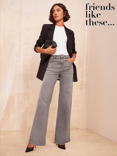 Friends Like These Wide Leg Jeans (E12581) | €38