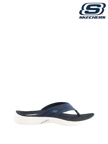 Skechers Navy Womens Arch Fit Radiance Lure Sandals (E12770) | €43