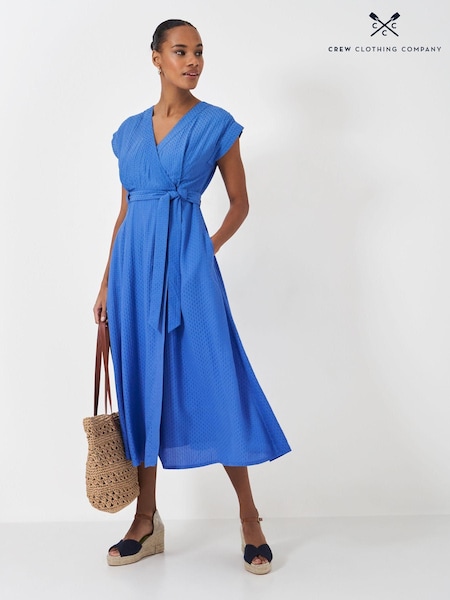 Albastru - Crew Clothing Rochie Wrap (E12840) | 330 LEI