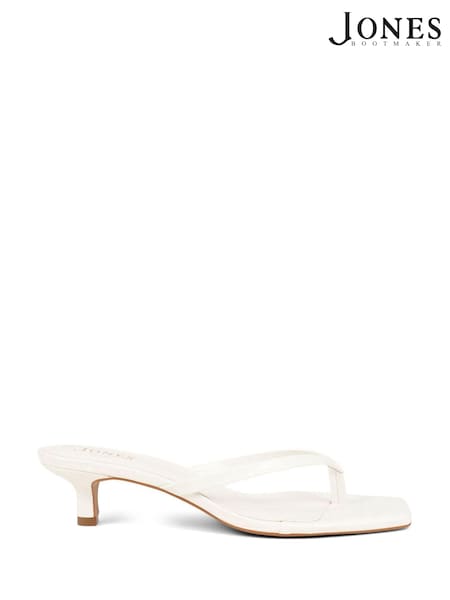 Jones Bootmaker Haze Leather Heeled Black Sandals (E12909) | €56